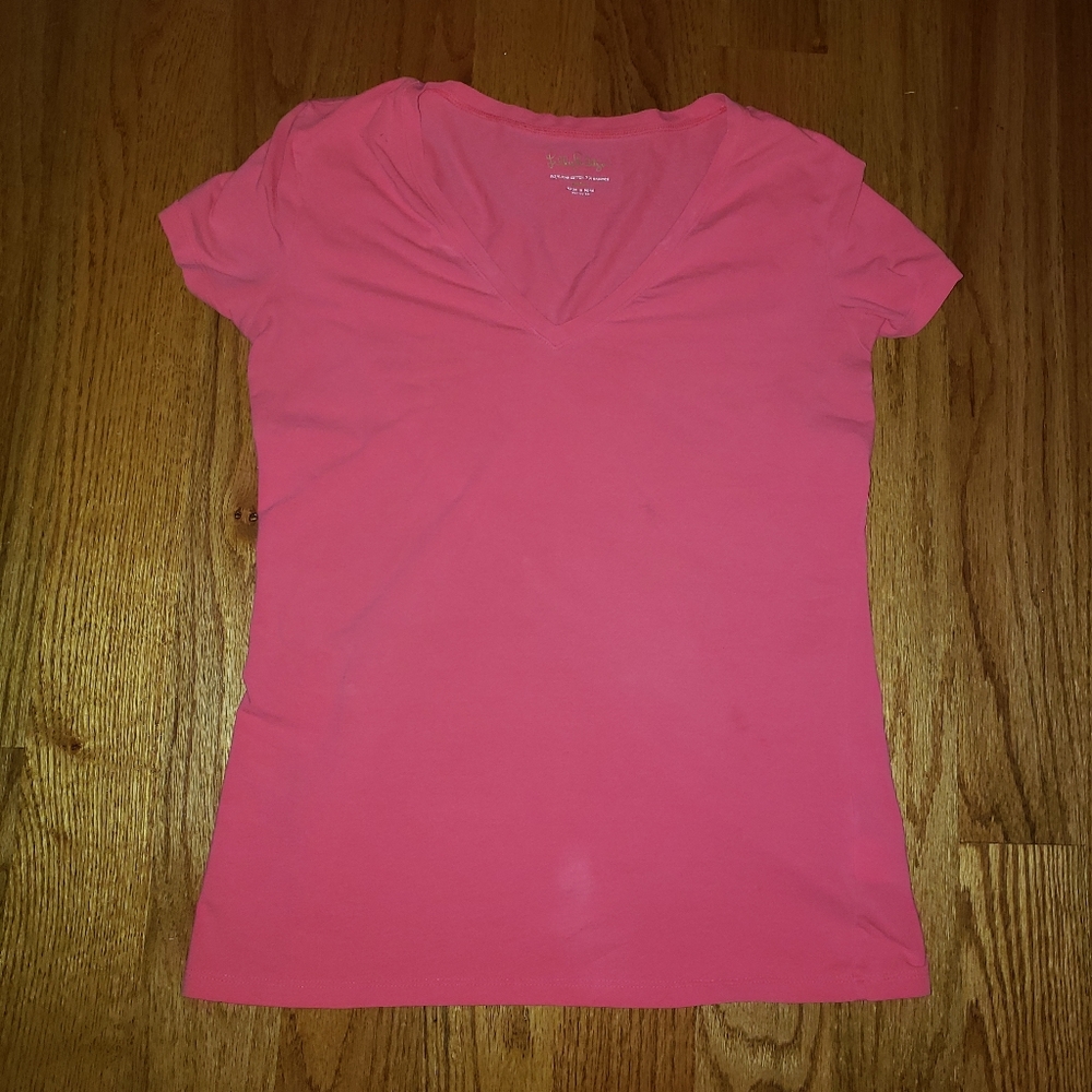 Lily Pultizer 93% Pima Cotton 7% Spandex